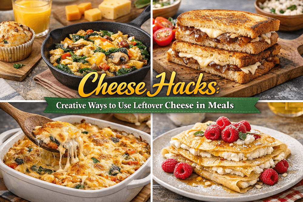 Cheese Hacks: Creative Ways to Use Leftover Cheese in Meals